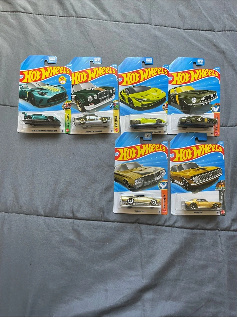Hot Wheels Yellow & Green Die-Cast Car Pack - 7-Piece Set